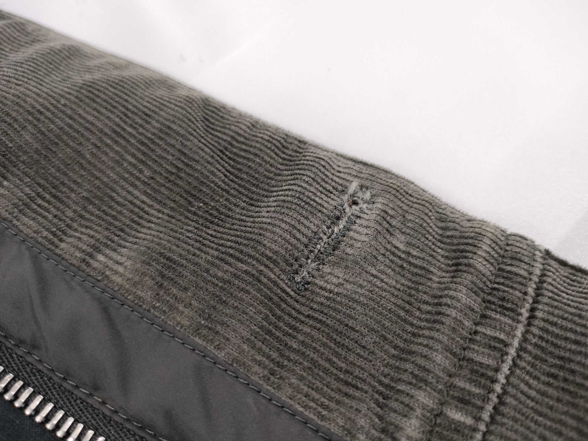 LOUIS VUITTON Fur Leather Coat Jacket