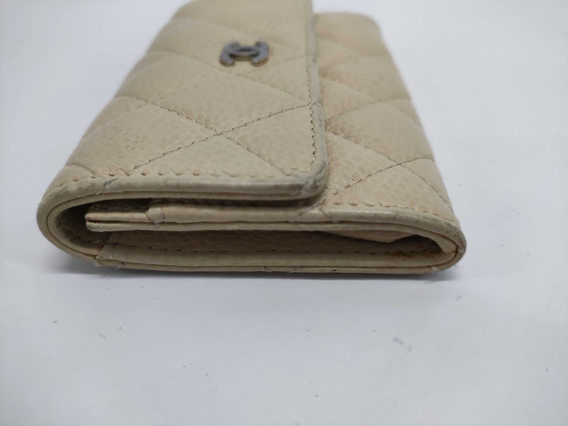 CHANEL Caviar Skin Coin Purse Wallet