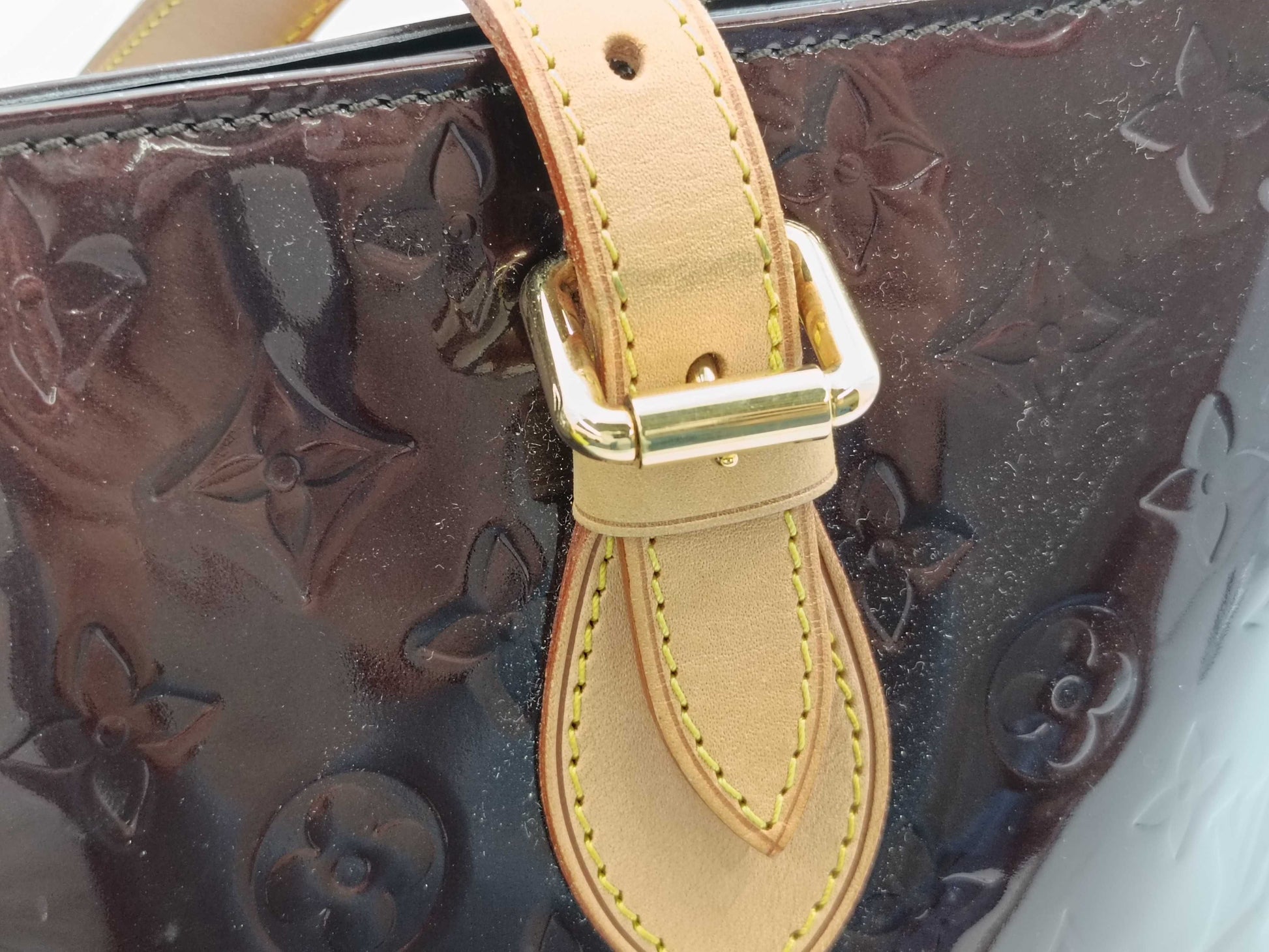 LOUIS VUITTON Vernis M91994 Brentwood Handbag