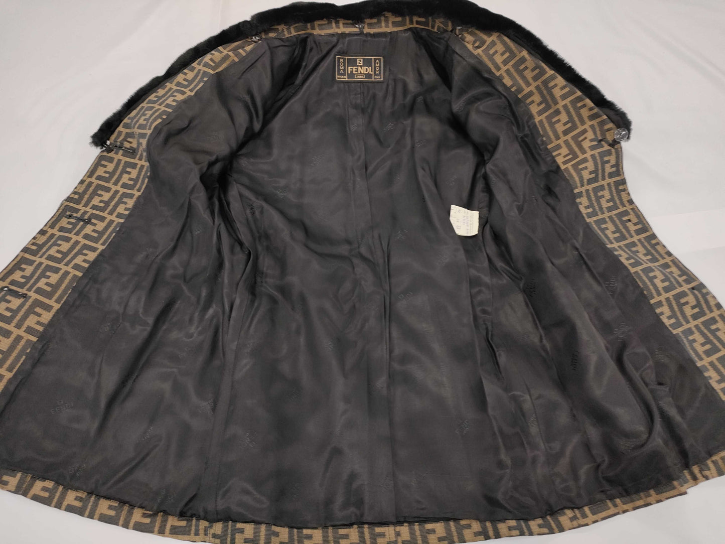 FENDI Zucca Jacket Coat