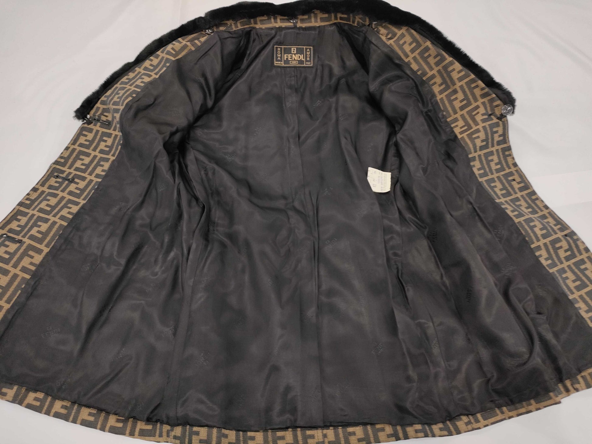 FENDI Zucca Jacket Coat