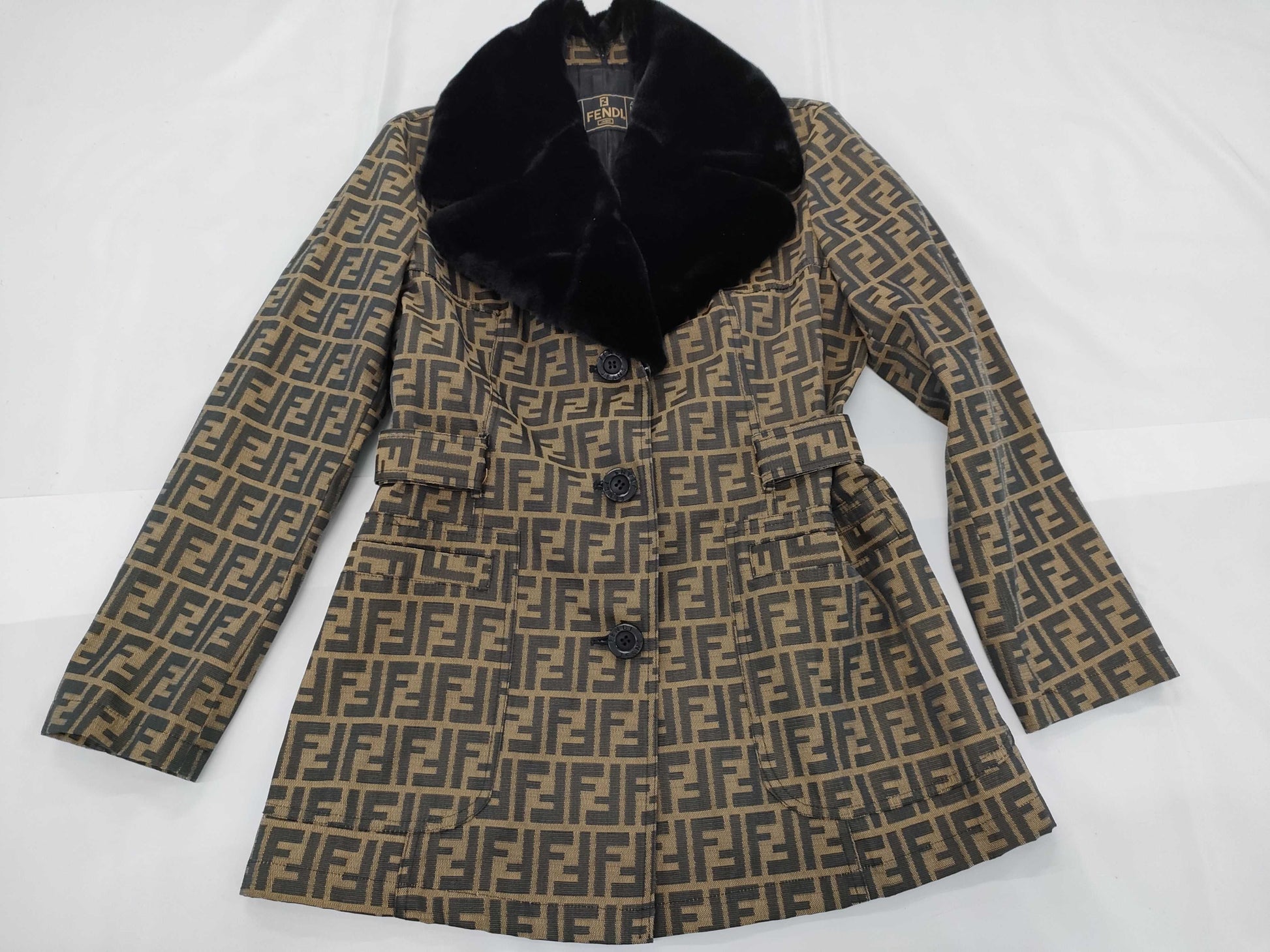 FENDI Zucca Jacket Coat