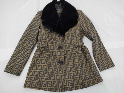 FENDI Zucca Jacket Coat