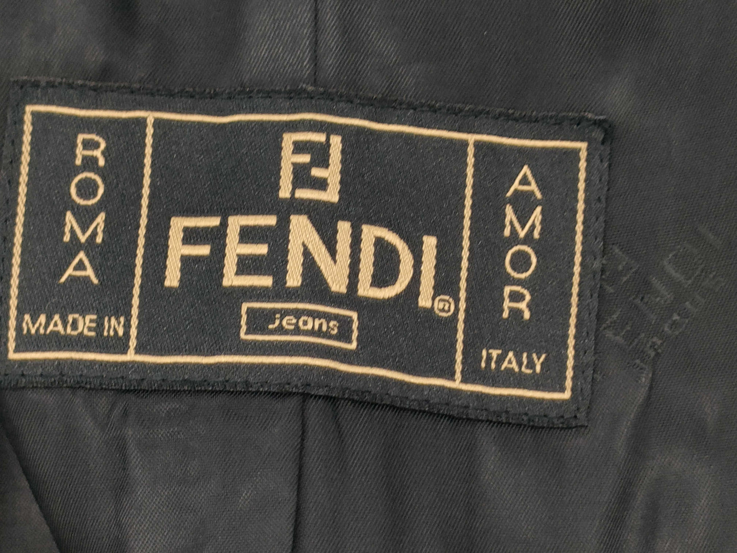 FENDI Zucca Jacket Coat
