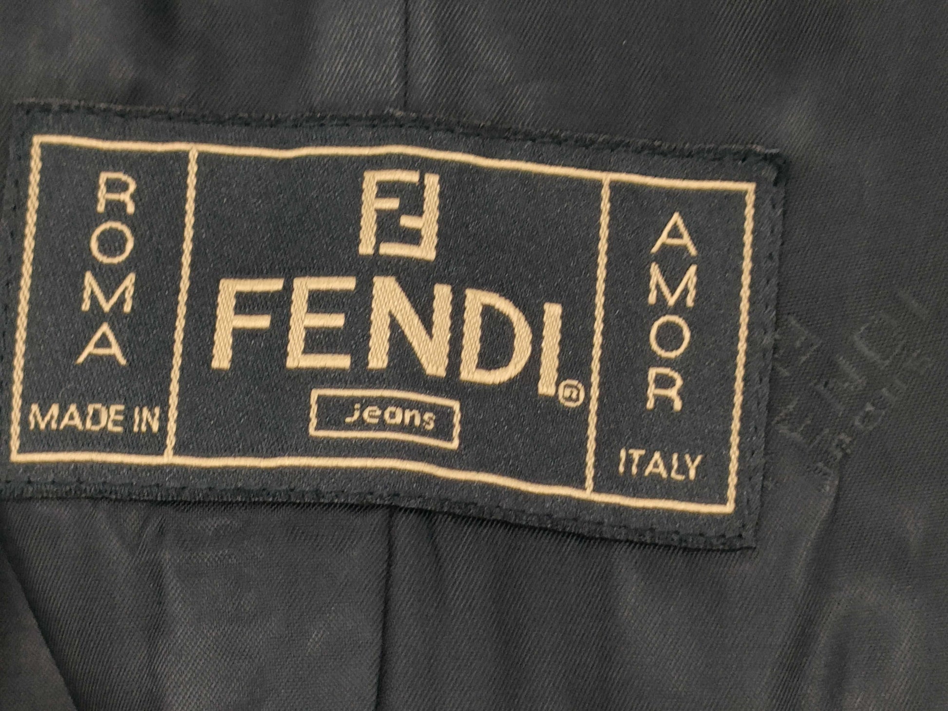 FENDI Zucca Jacket Coat