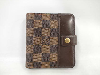 LOUIS VUITTON Damier N61668 Compact Zip Wallet