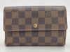LOUIS VUITTON Damier Porte Tresor Etui Papier Wallet
