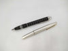 Montblanc Metal Rubber / Platinum 18k 2-piece pen/fountain pen
