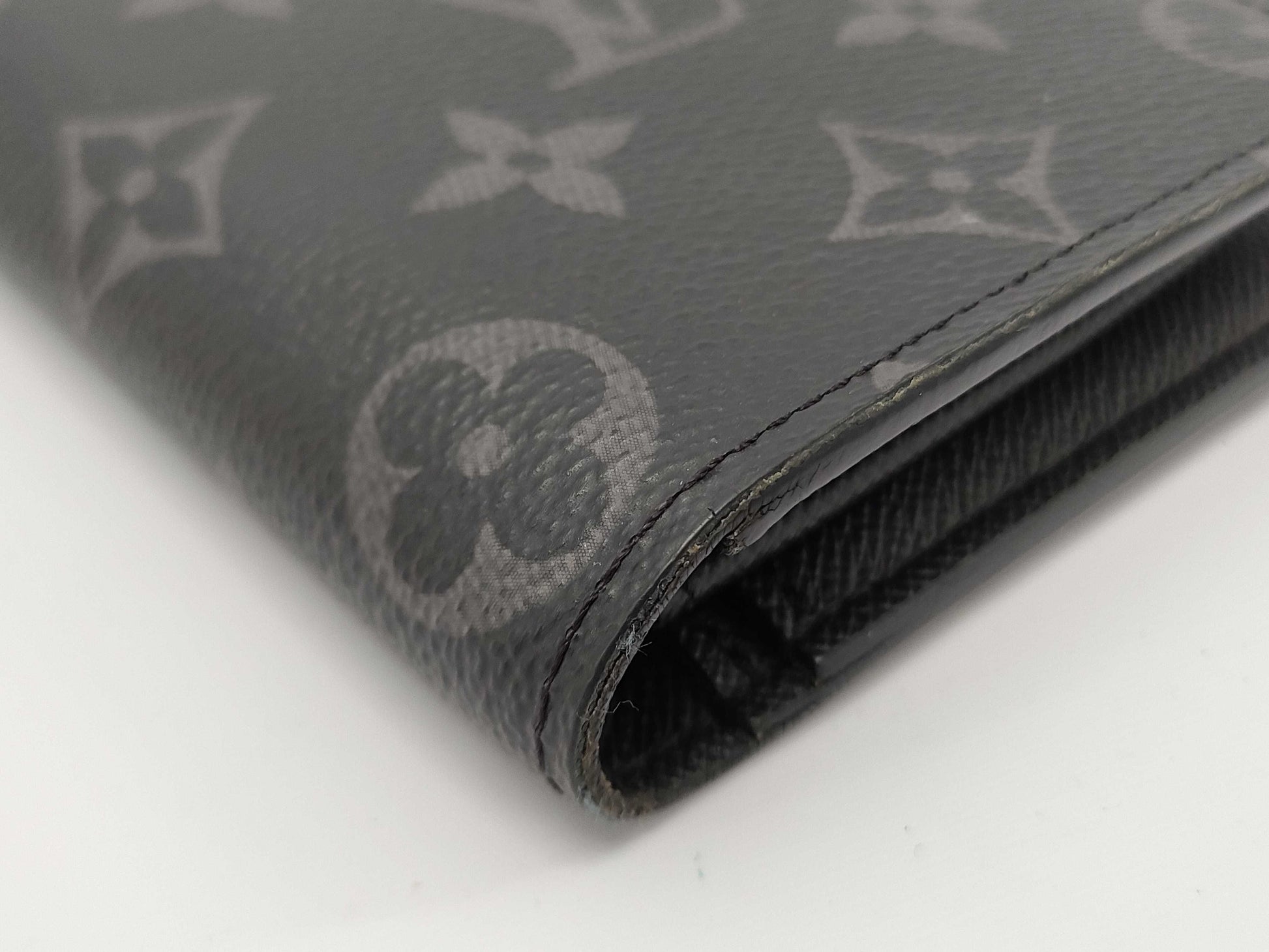 LOUIS VUITTON Monogram Portefeuille Brazza M61697 Wallet
