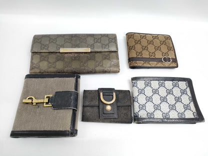 GUCCI Wallet *4 / Key Case *1 Total 5 Wallets