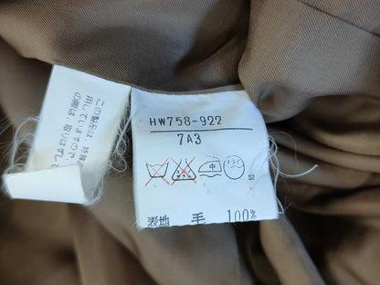 Yves Saint Laurent Wool Coat with Buttons