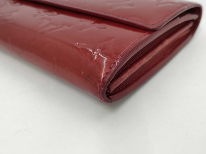 LOUIS VUITTON Vernis Sarah Portefeuille Wallet
