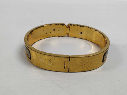 Michaela Frey Gold Color Bangle Bracelet/Bangle