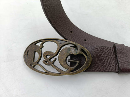 DOLCE&GABBANA Logo Buckle Belt Set Belt