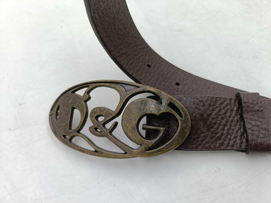 DOLCE&GABBANA Logo Buckle Belt Set Belt