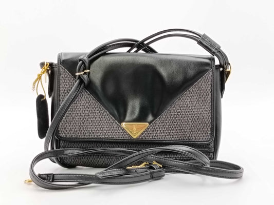 Yves Saint Laurent Tweed Shoulder Bag