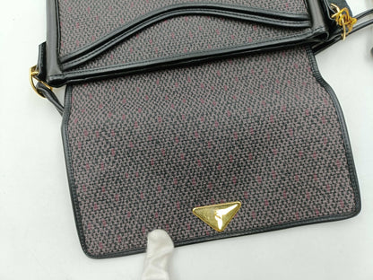 Yves Saint Laurent Tweed Shoulder Bag