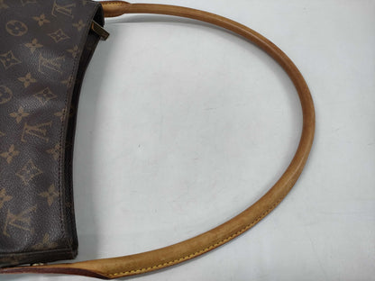 LOUIS VUITTON Monogram M51145 Looping GM Handbag