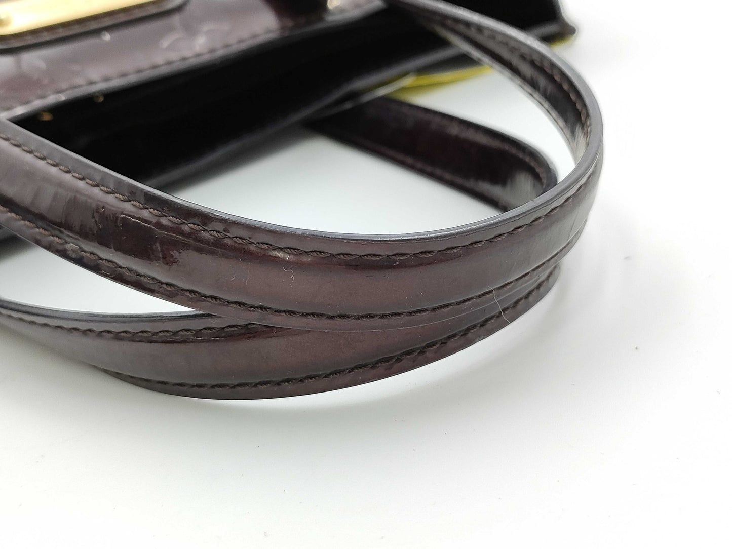 LOUIS VUITTON Vernis M93641 Wilshire PM Handbag