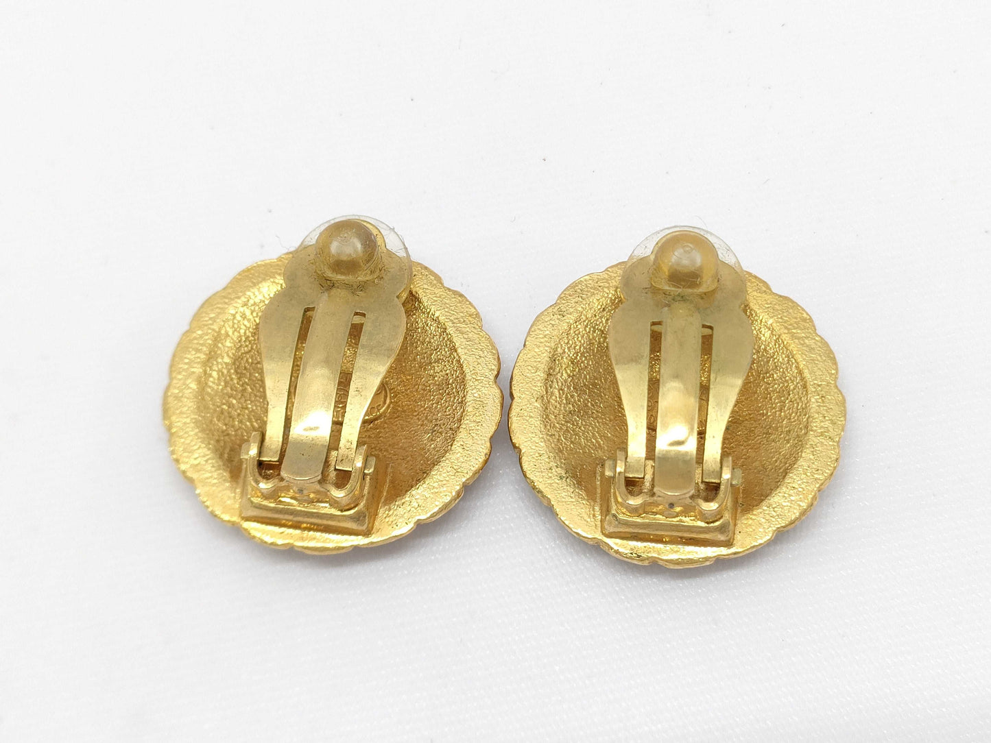 CHANEL Coco Mark Earrings Vintage Earrings