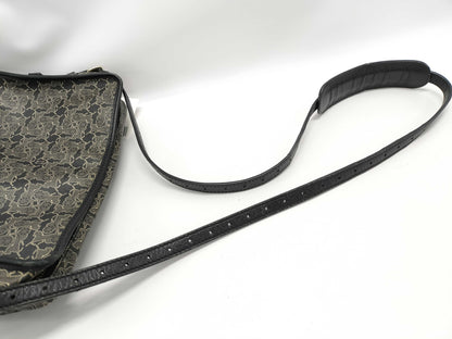 CELINE Horse and Carriage Print Shoulder Bag