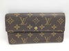 LOUIS VUITTON Monogram Sarah Long Wallet