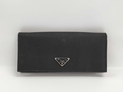 PRADA Tessuto nylon long wallet