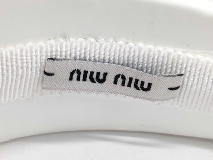 Miu Miu headband hair accessory