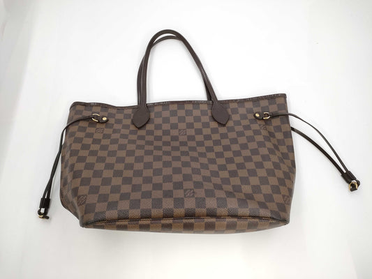 LOUIS VUITTON Damier N41358 Neverfull MM Handbag