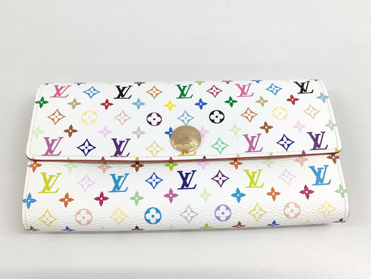 LOUIS VUITTON Multicolor Portefeuille Sarah Wallet