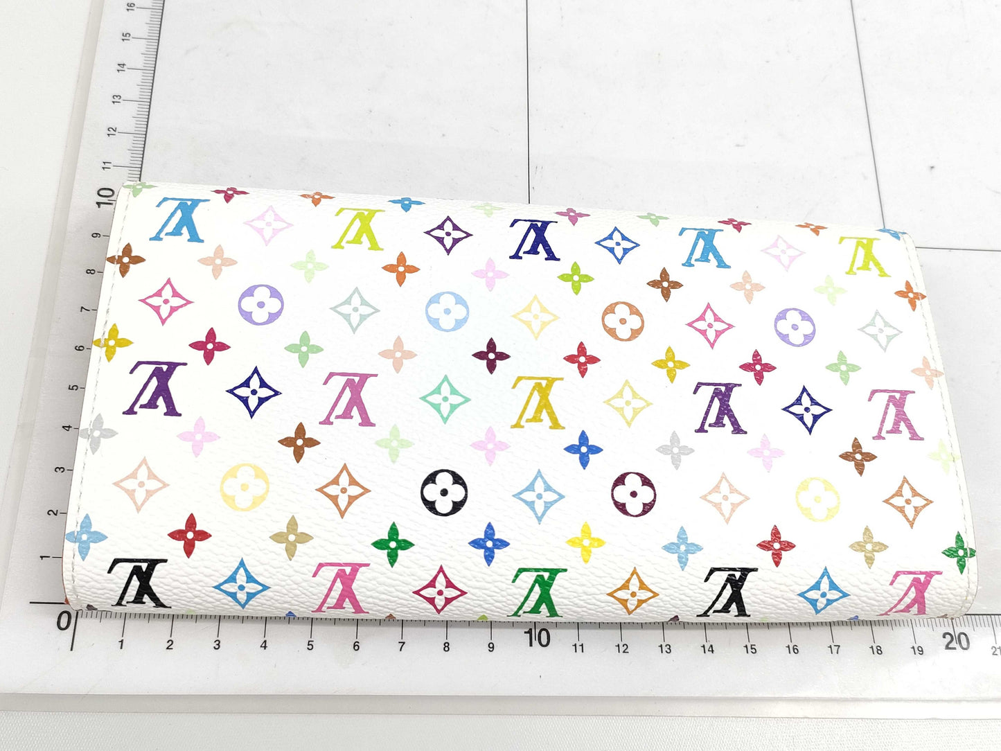 LOUIS VUITTON Multicolor Portefeuille Sarah Wallet
