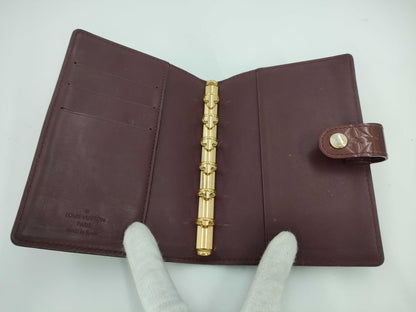 LOUIS VUITTON Vernis Agenda PM Notebook Cover with Sticky Notes