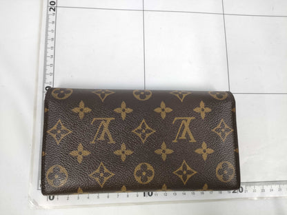 LOUIS VUITTON Monogram M61734 Portefeuille Sarah Wallet