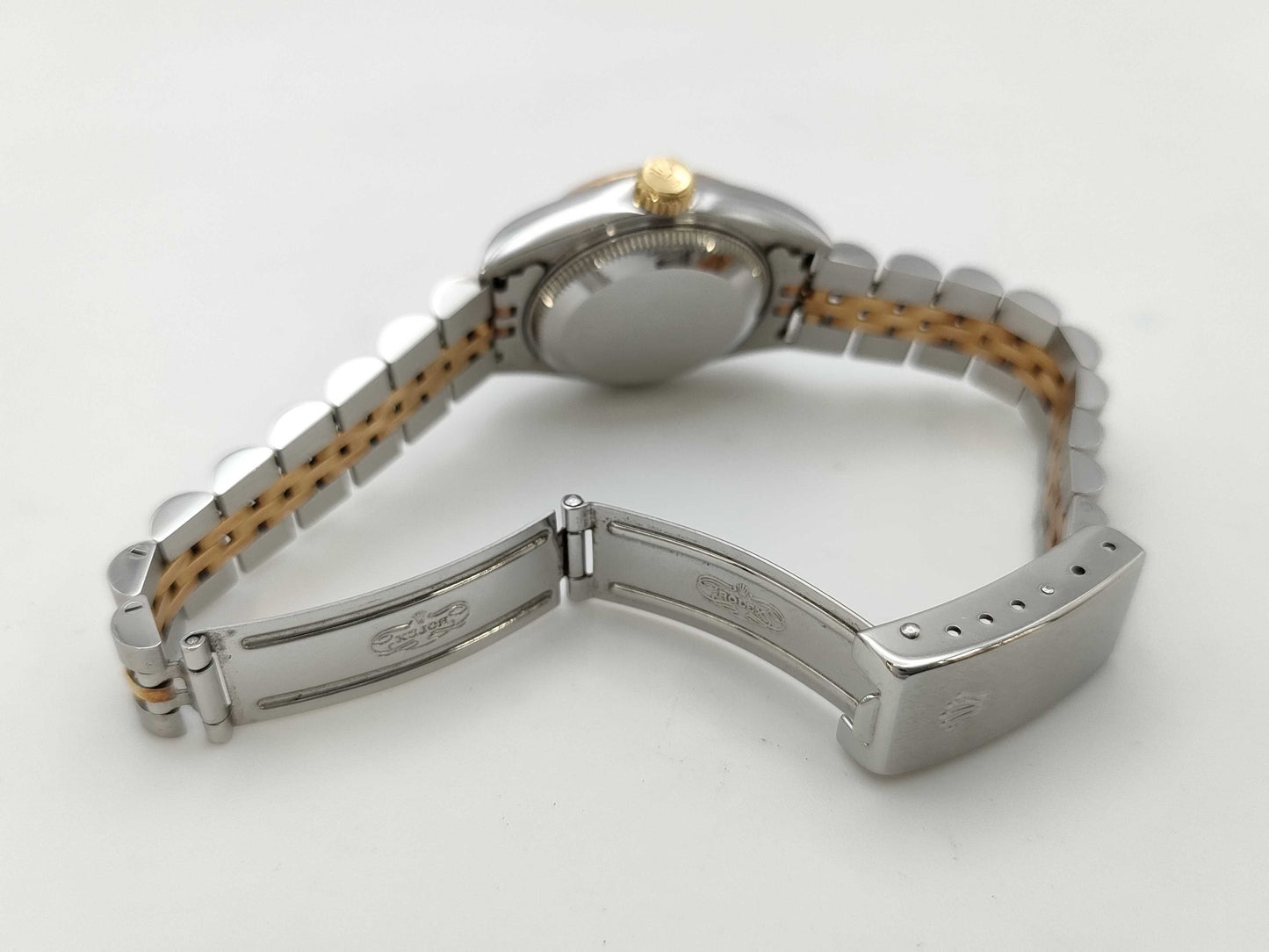 ROLEX 69173 S325548 Champagne Dial Women's Watch