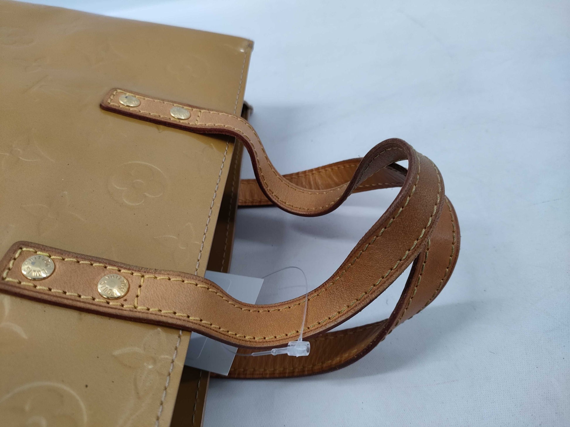 LOUIS VUITTON Vernis Reed PM Handbag