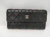 CHANEL Wild Stitch Coco Long Wallet