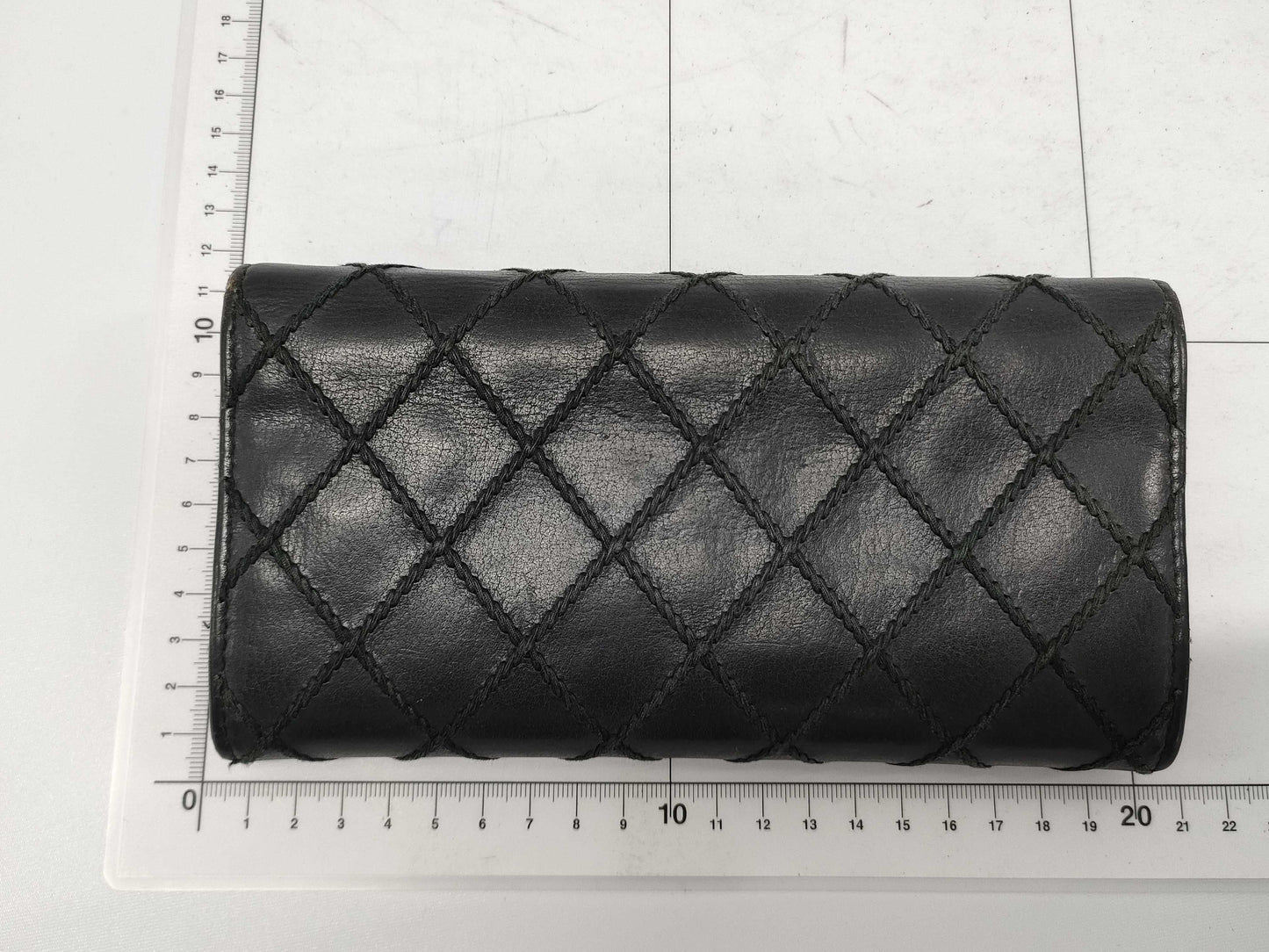 CHANEL Wild Stitch Coco Long Wallet