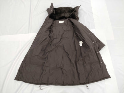 MaxMara Fur Collar Zip Down Coat 14960373