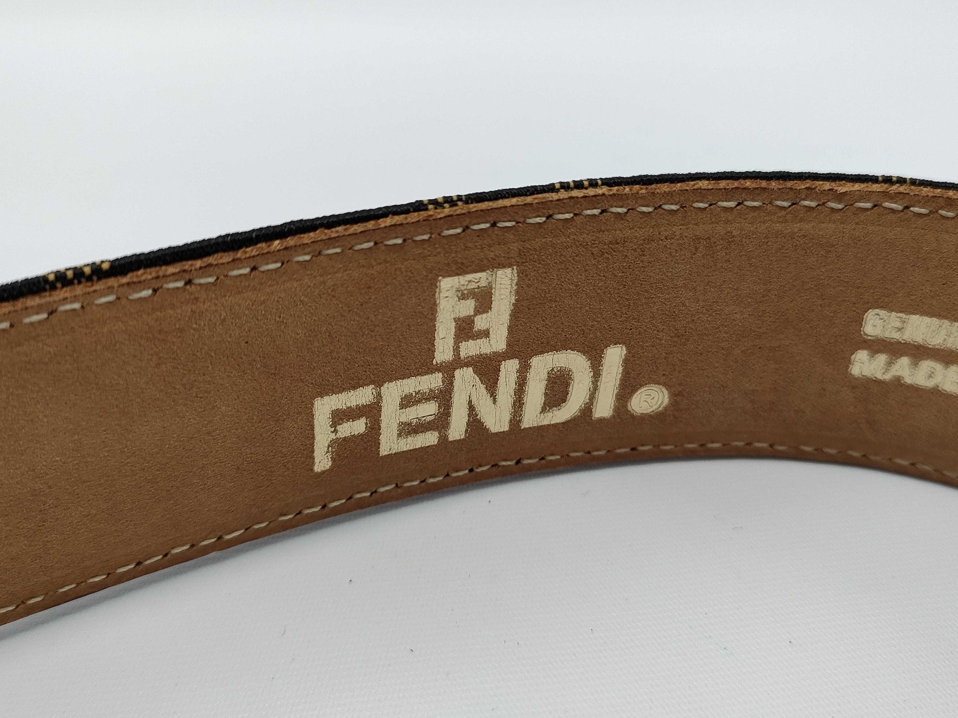 FENDI Zucca*2 Belt