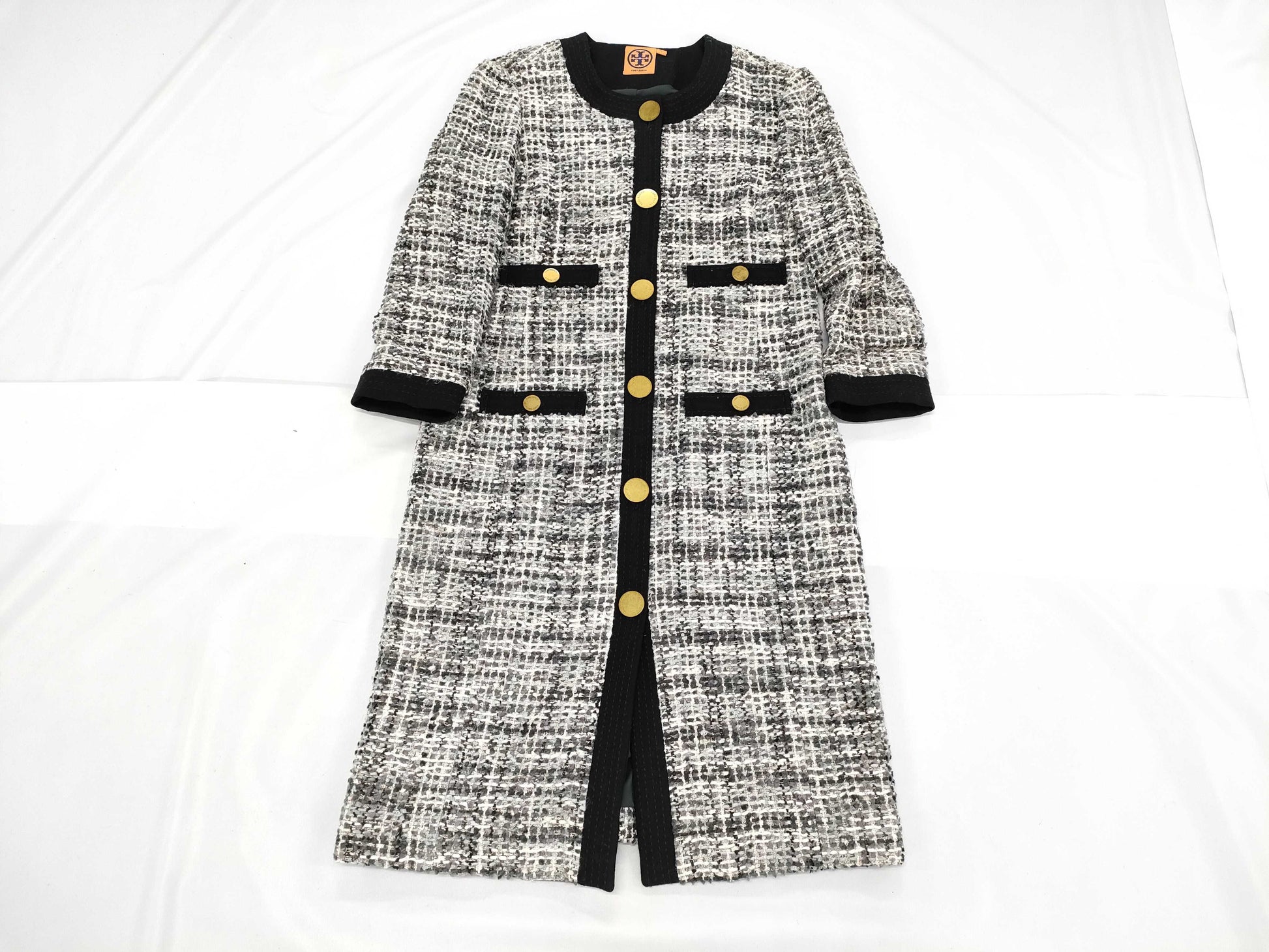 Tory Burch Tweed Coat