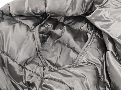 PRADA Plate Down Jacket in Gray