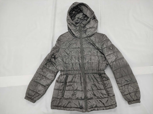 PRADA Plate Down Jacket in Gray