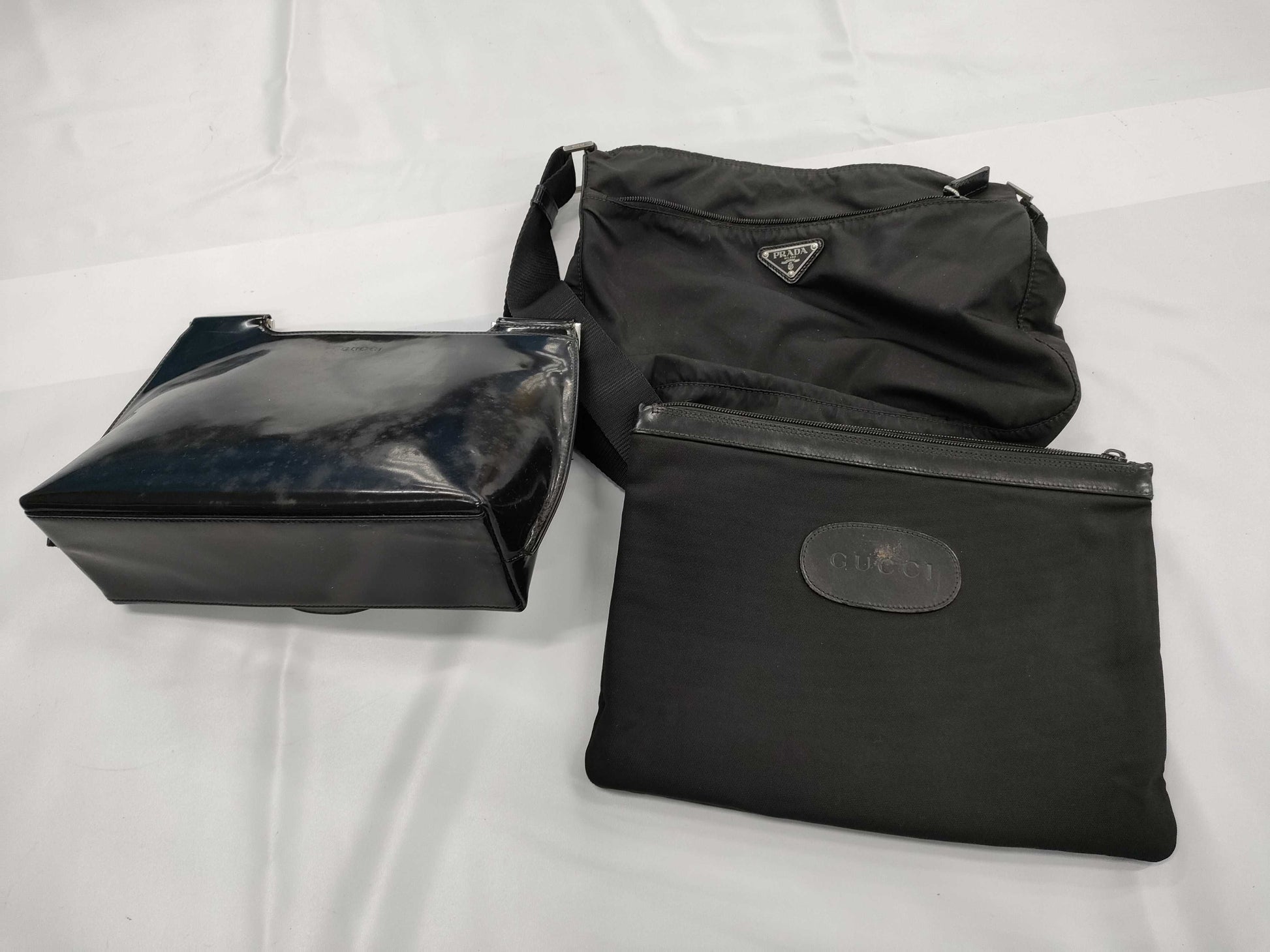 GUCCI Gucci/Prada BC Rank *3-Piece Shoulder Bag Set