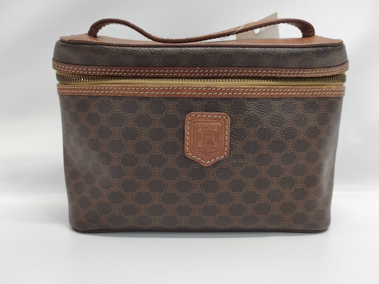 CELINE Vanity PVC Handbag