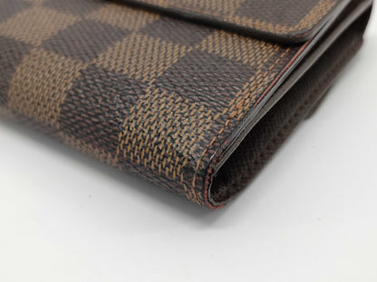 LOUIS VUITTON Damier N61654 Portefeuille Elise Wallet