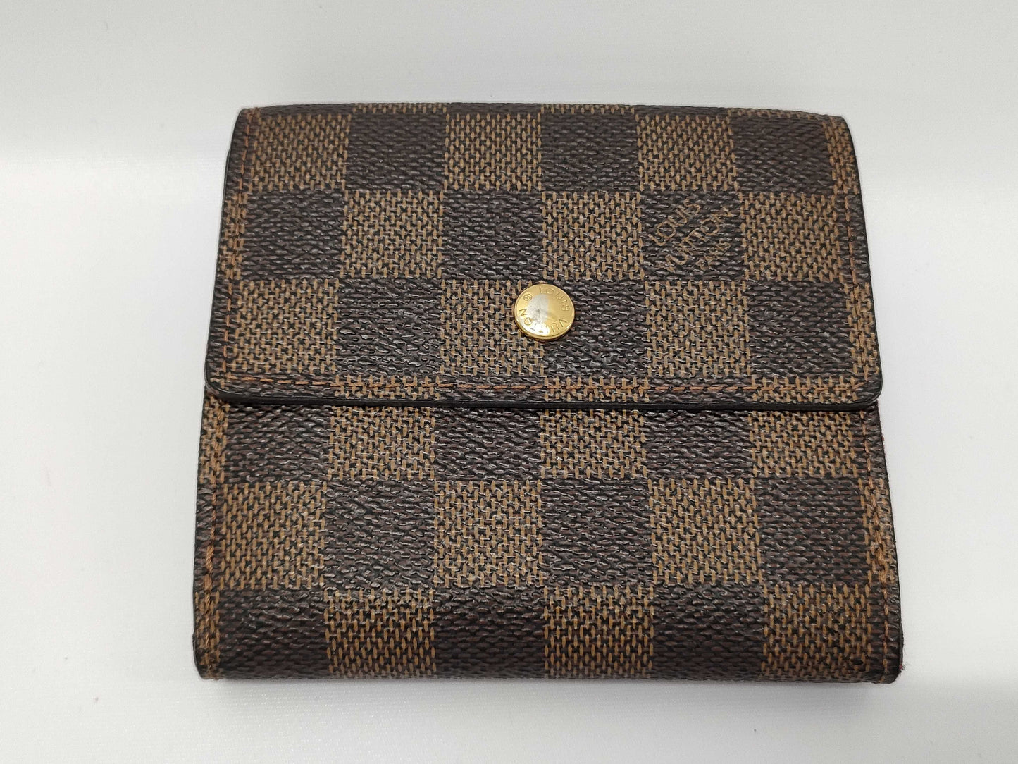 LOUIS VUITTON Damier N61654 Portefeuille Elise Wallet