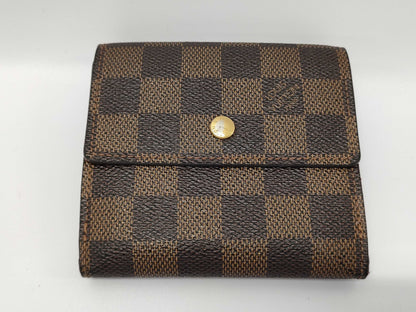 LOUIS VUITTON Damier N61654 Portefeuille Elise Wallet