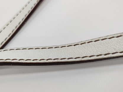 LOEWE Leather Shoulder Bag White Shoulder Bag