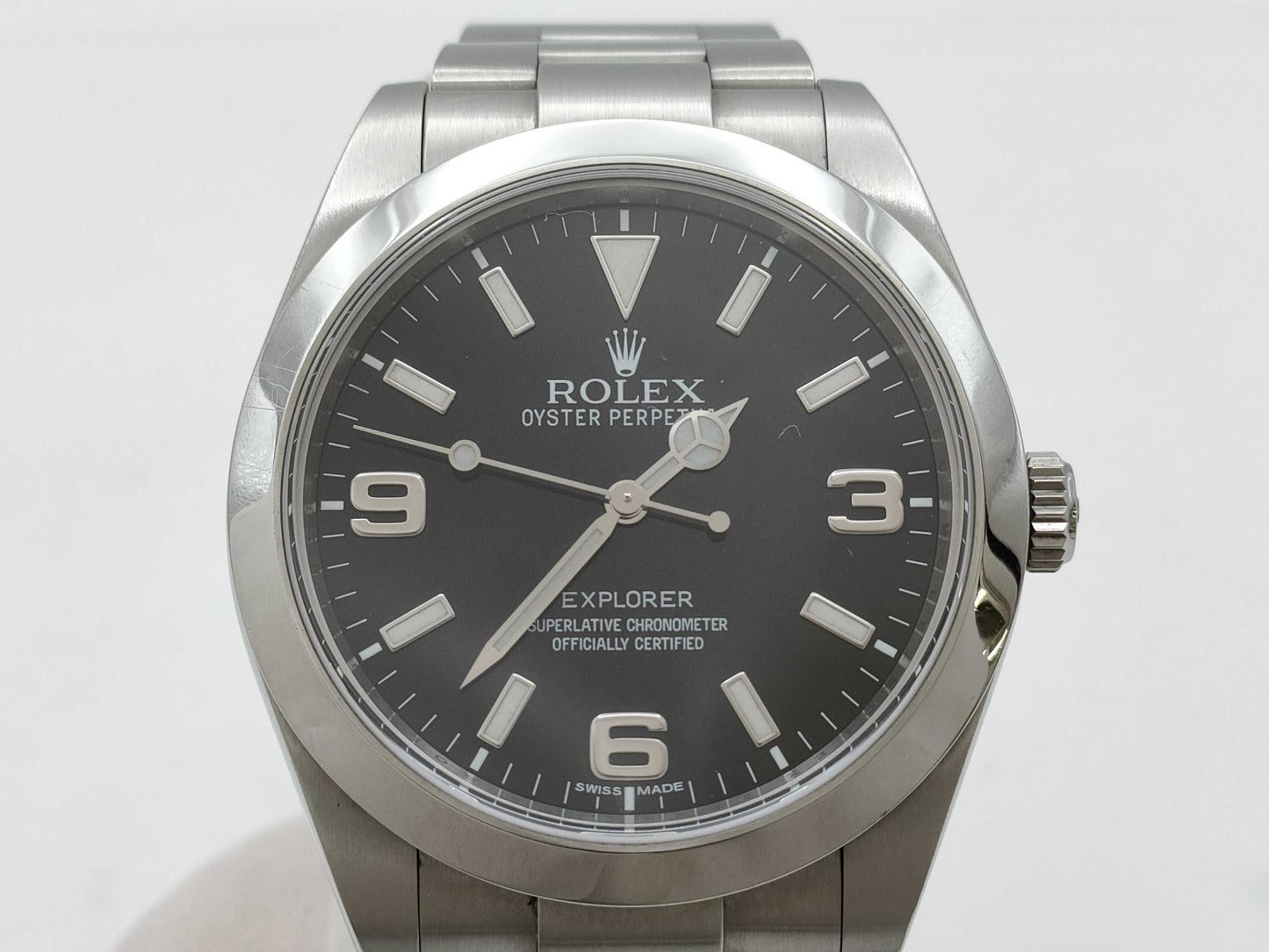 ROLEX 214270 2P94H135 Black Dial Men's Watch