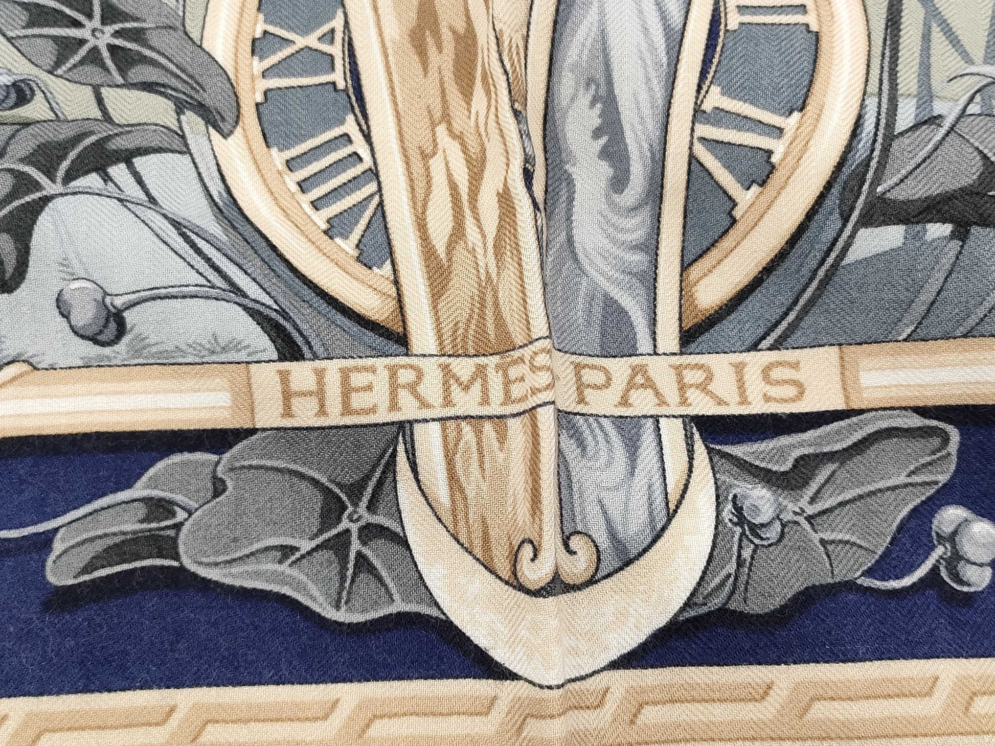 HERMES RYTHMES DU MONDE 140 Large Stole Other Accessories